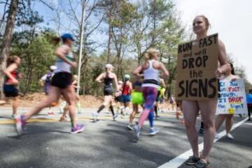 El lado B del Maratón de Boston