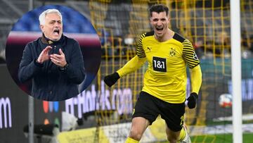 Mourinho felicita al Dortmund por el traspaso de Meunier