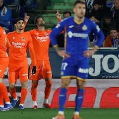 Resumen y goles del Getafe vs Real Sociedad, jornada 19 de LaLiga EA Sports 25-26