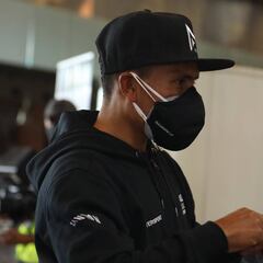 Así llegaron los deportistas a El Dorado para el vuelo a Europa