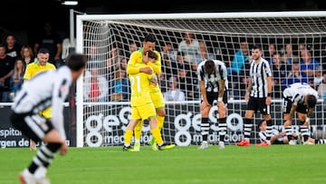 El FC Cartagena encajó cinco ante un equipo que también estaba en descenso.