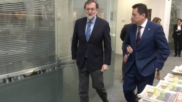 Rajoy, Roncero y su charla táctica sobre el PSG: ilustrativa...