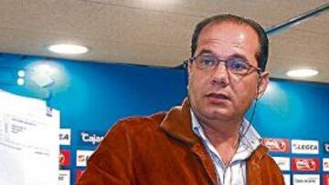 <b>NO PUEDE MÁS. </b>Joaquín Morales aseguró ayer estar viviendo una pesadilla en los últimos meses como presidente azulino.