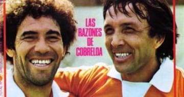 Un día como hoy, en 1984, Cobreloa goleó 9-0 a Atacama en Calama. Washington Olivera (a la izquierda) marcó cuatro tantos.