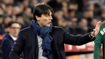 Montella: "Es un momento triste"