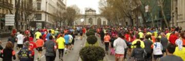 Las imágenes de la Media Maratón por las calles de Madrid