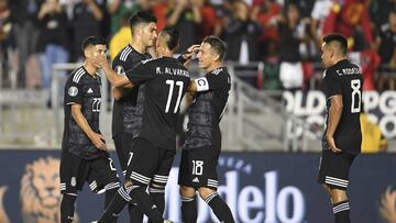 Los goles de la victoria de México sobre Cuba en la Copa Oro