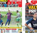 La prensa de Barcelona anuncia semana movida