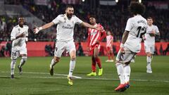 Girona 1 - Real Madrid 3: resumen, resultado y goles