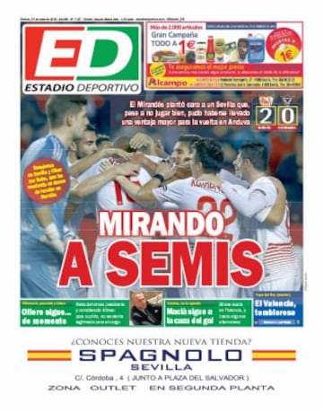 Portadas de la prensa mundial