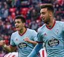 Brais Méndez se bautiza en 'La Catedral' con su primer gol