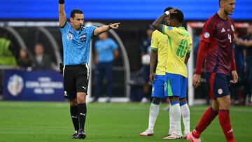 The Mexican referee oversees his second match in this edition of the Copa América, having whistled the the opening group game between Brazil and Costa Rica.
