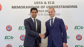 Al Khelaïfi y Ceferin se rearman