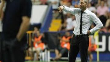 Simeone: "Me molestaron los primeros diez minutos"