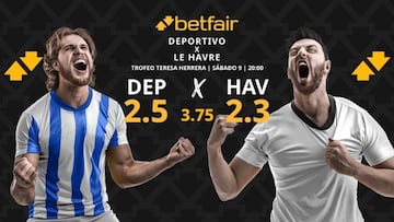 Deportivo de La Coruña vs. Le Havre: horario, dónde ver, estadísticas y pronósticos