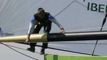 <b>MAL DÍA.</b> El Desafío ha empezado su andadura por aguas valencianas.