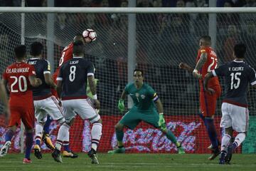 Chile - Paraguay, en imágenes