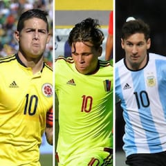 Los 10 jugadores a seguir en la fecha de Eliminatorias