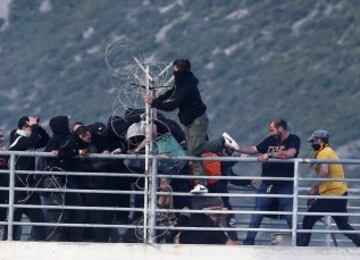 Batalla campal antes de la final de la Copa de Grecia