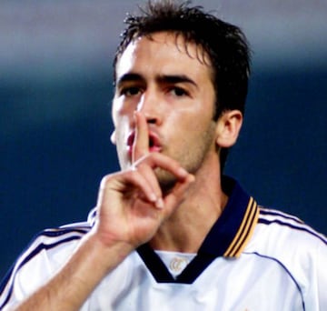 Raúl jugó en el Real Madrid de 1994 a 2010.