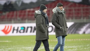 Josu Urrutia con Gurpegi en Mosú.