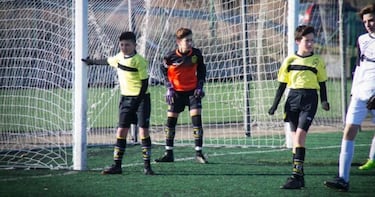 El Mirandés dedica su victoria en Castalia al pequeño Yago Antón