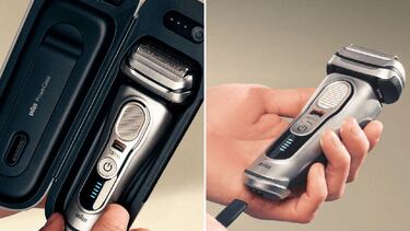 Probamos una máquina de afeitar Braun con estuche y centro de limpieza