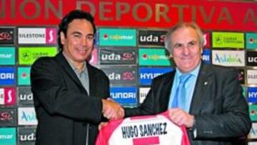 Hugo, con Alfonso García.