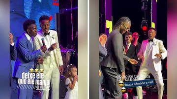 ¡Se descontroló la boda de Militao! Camavinga, Vinicius y Rodrygo sacan los pasos prohibidos