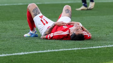 Angel Di Maria, jugador del Benfica.