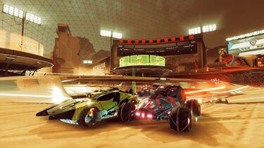 Rivals Hover League demuestra el potencial de su cruce entre arena shooter y Rocket League