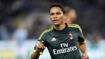 Desde julio, Carlos Bacca suma 804 minutos con Milan.