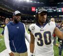 C.J. Anderson y Sean McVay creen que Todd Gurley se recupera bien