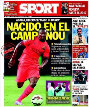 Portadas de la prensa deportiva