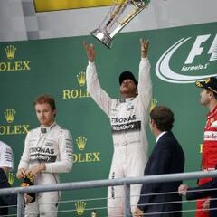 La victoria de Hamilton en el GP de EEUU