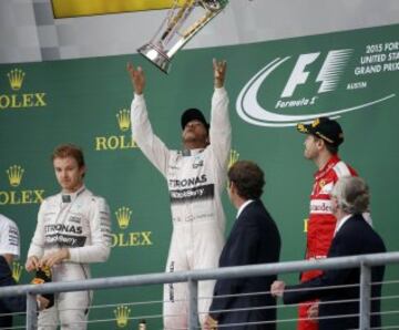 La victoria de Hamilton en el GP de EEUU