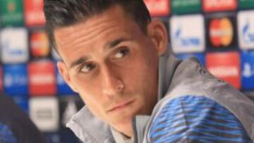 Callejón, en la rueda de prensa.