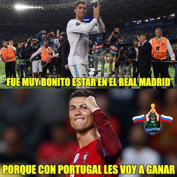 Los memes aplauden a CR7 y se burlan de De Gea