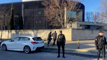 Así fue la llegada de Jenni Hermoso a los juzgados para declarar por el beso de Rubiales