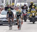 Pello Bilbao gana la Klasika Primavera a Gorka Izagirre