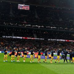 Atlético de Madrid - Barcelona en imágenes