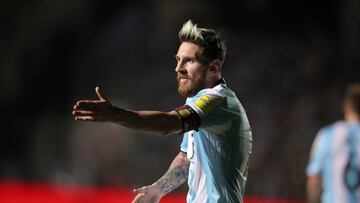 Lionel Messi of Argentina