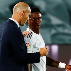 Zidane, el profesor de Vinicius