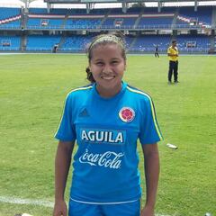 Leicy Santos, de la venta de pescado, al suelo bogotano