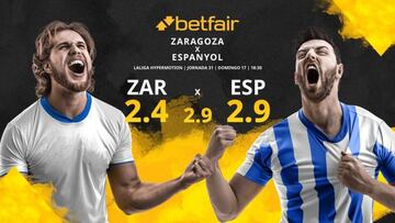 Real Zaragoza vs. RCD Espanyol: horario, TV, estadísticas, clasificación y pronósticos