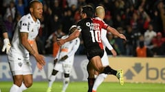 Formaciones de Atlético Mineiro y Colón hoy en la Sudamericana