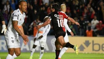 Formaciones de Atlético Mineiro y Colón hoy en la Sudamericana