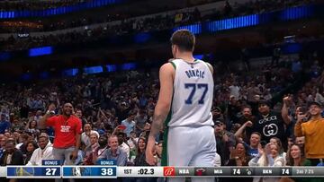 Es sencillamente descomunal: otro partidazo de Doncic