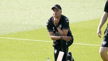 Sergio Pellicer durante un entrenamiento.