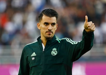 Ceballos alza el pulgar en la semifinal del Mundial de Clubes, frente a Al Ahly.